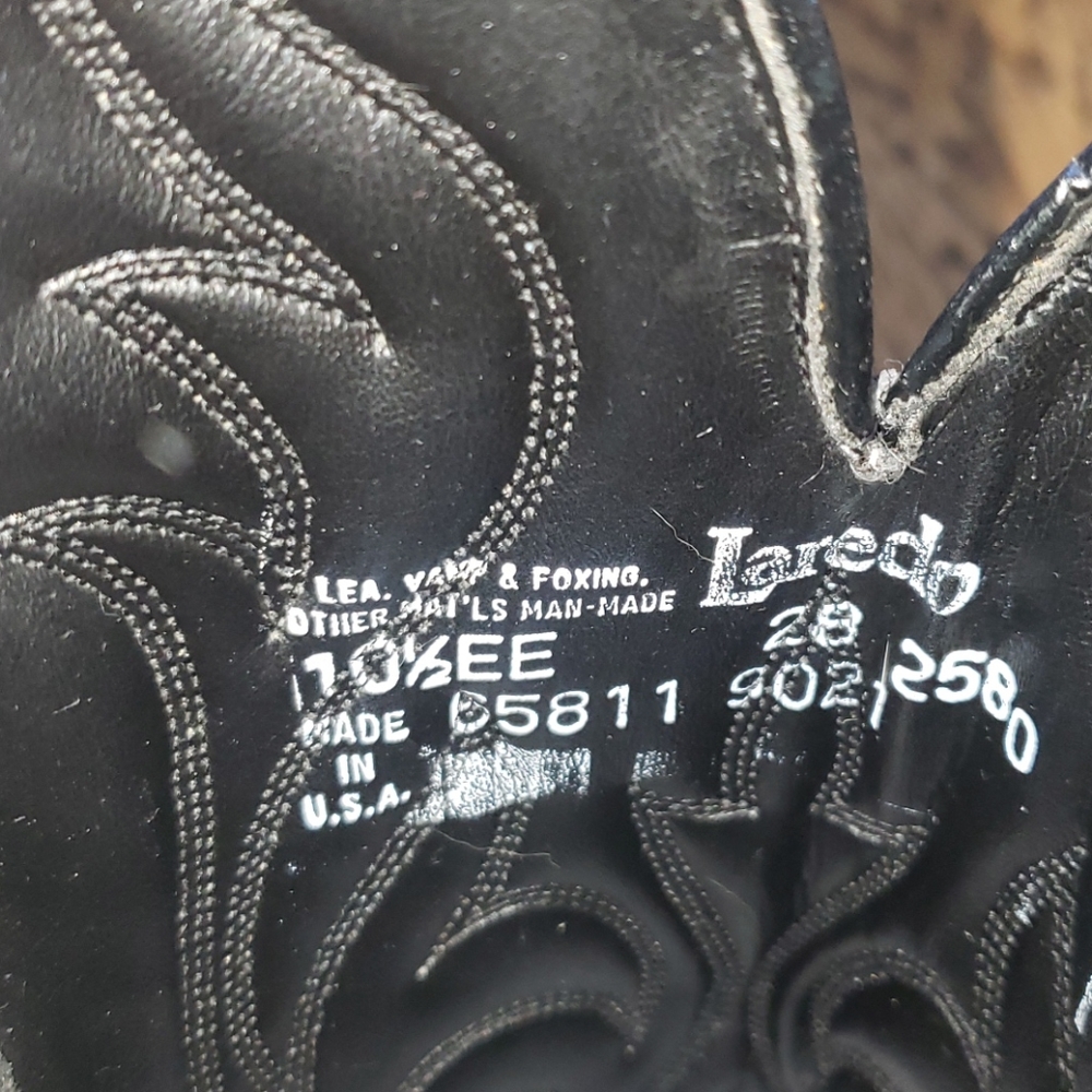 Men's Laredo Cowboy Boots - Picture 5 of 6